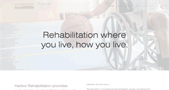 Desktop Screenshot of harborrehab.com